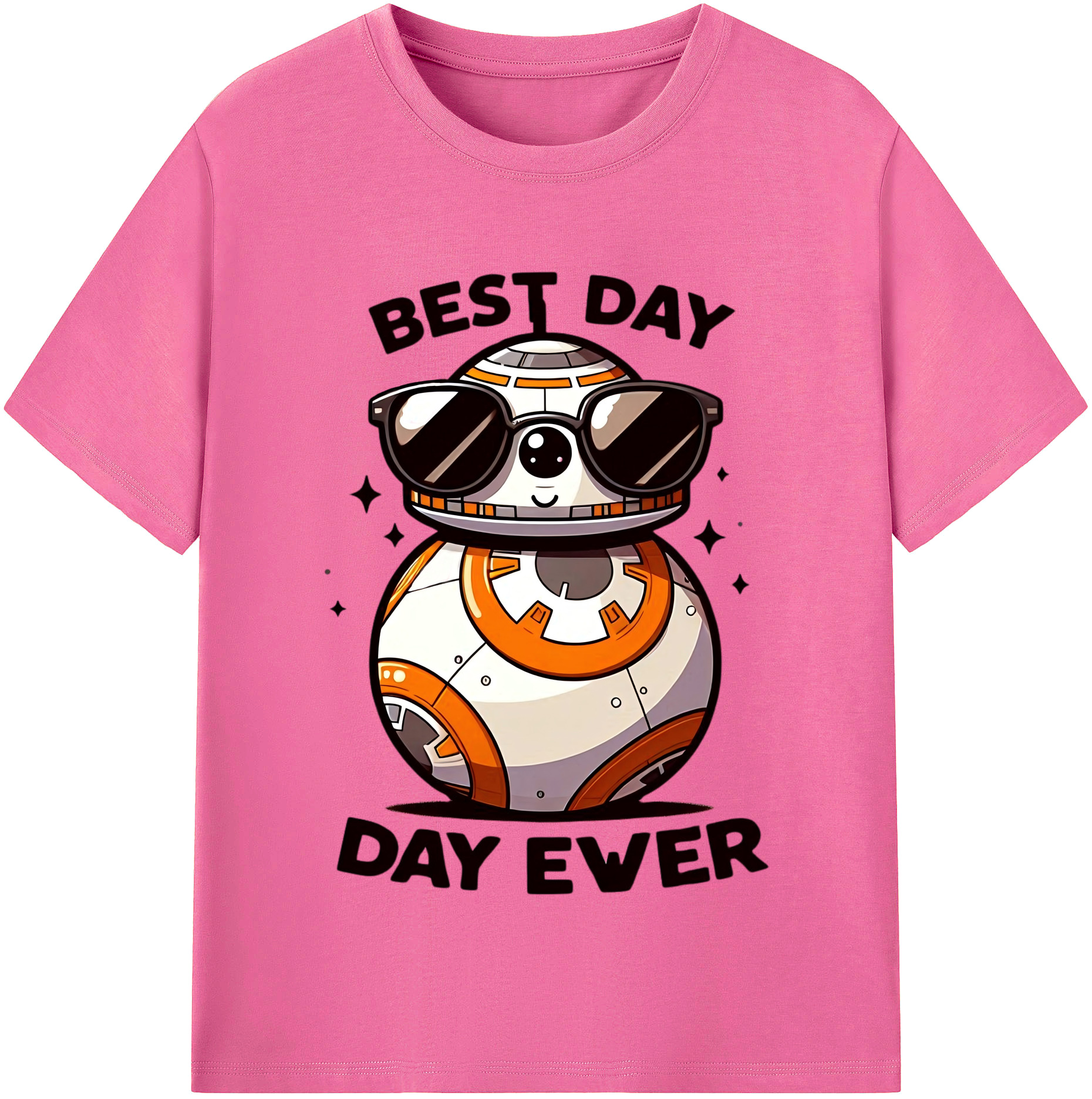 （画像用） スター・ウォーズ Star Wars レディースカジュアルプリントTシャツ（綿100％）